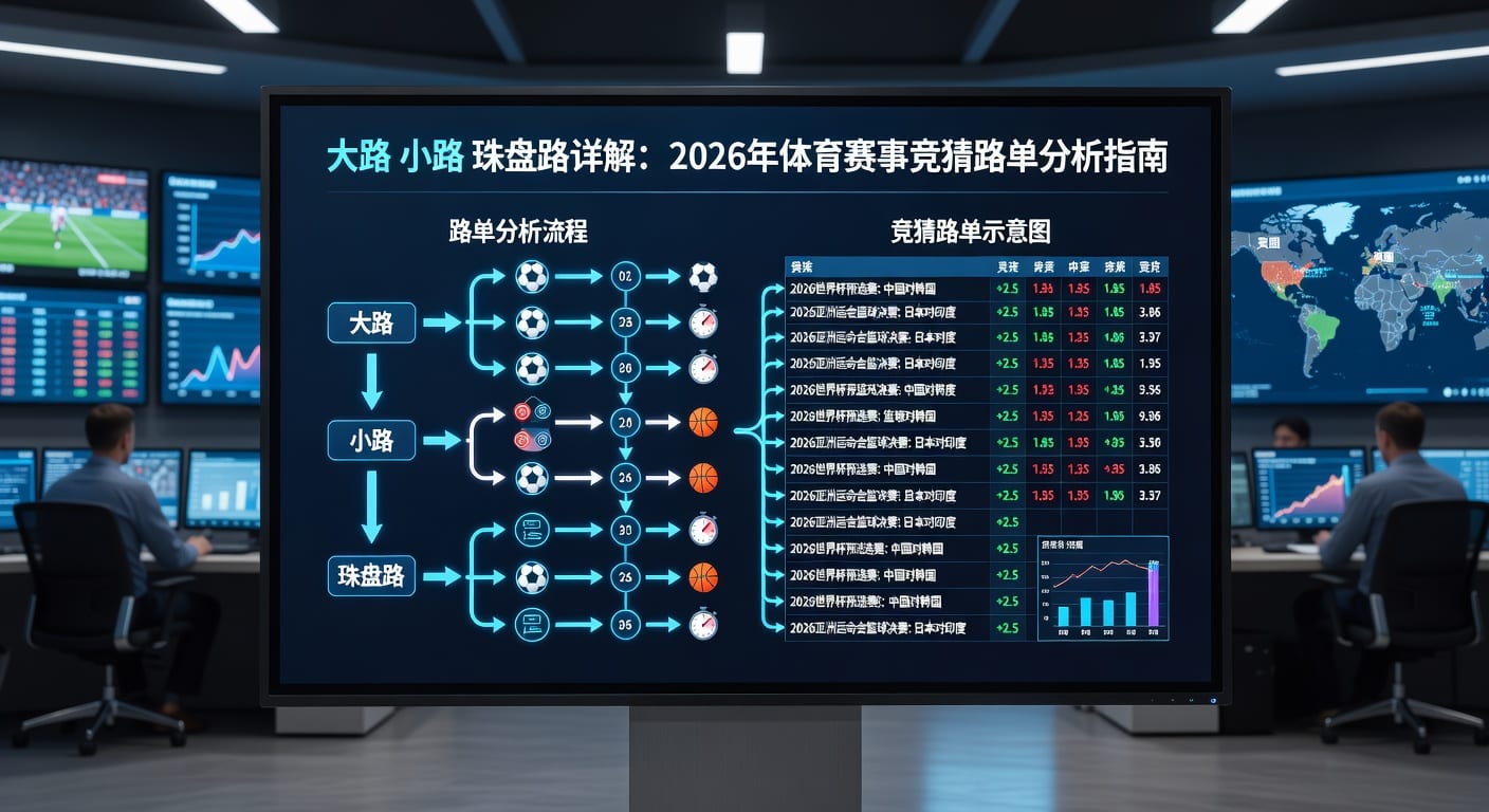 大路小路珠盘路解析：滚球判断与盘路节奏